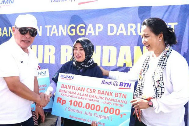 BTN Bantu Korban Banjir...
