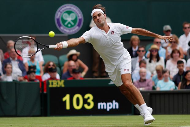 Singkirkan Lacko, Federer...