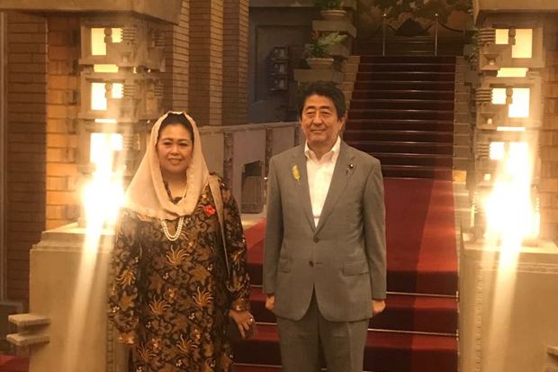 Di Hadapan PM Jepang,...