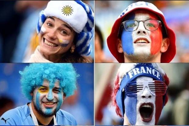 Susunan Pemain Uruguay...