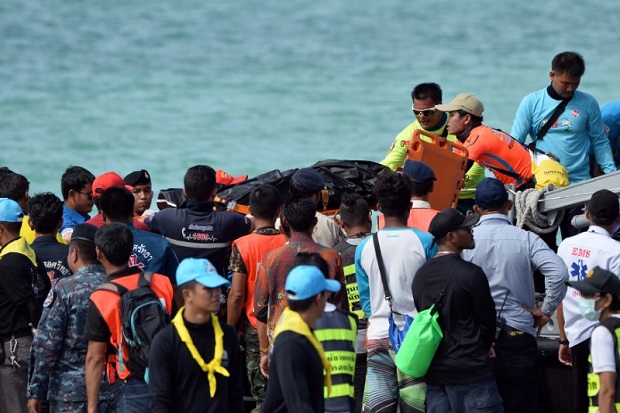 Kapal Tenggelam di Thailand,...