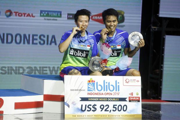 Tontowi/Liliyana Bersyukur...