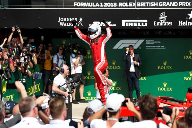 Vettel Raih Podium Pertama...