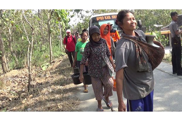 Sragen Dilanda Kekeringan...