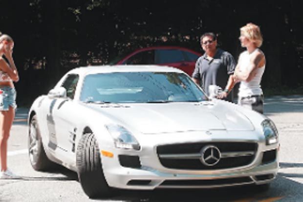Mercedes Justin Bieber...