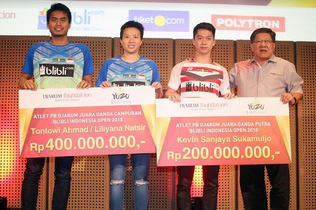 Juara di Indonesia Open,...