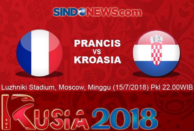 Preview Prancis vs Kroasia:...