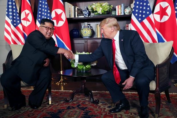 Trump Bilang Kim Jong-un...