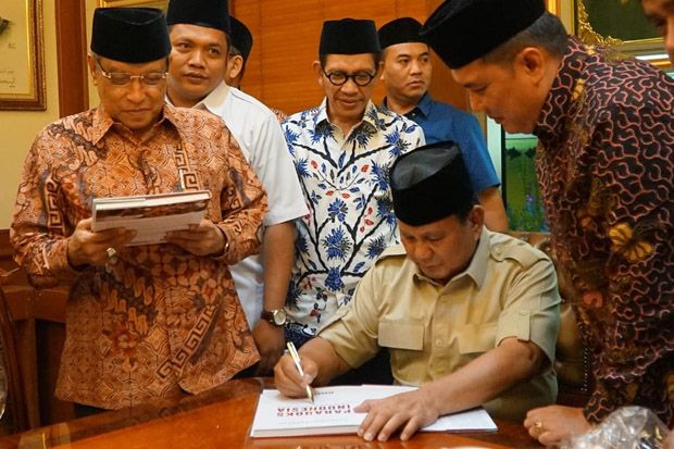 Kunjungi PBNU, Prabowo...