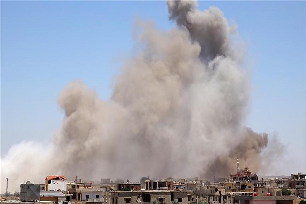 Rezim Suriah Bombardir...