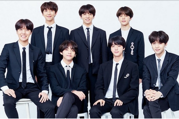 BTS Absen pada Tribute...