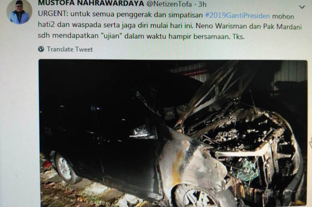 Marak Teror, Mustofa...
