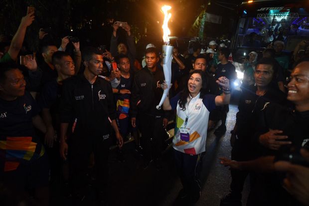 Semarak Kirab Obor Pertamina...