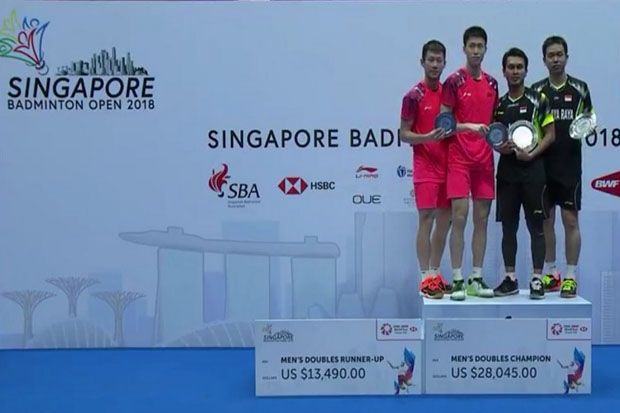 Ahsan/Hendra Juara di...