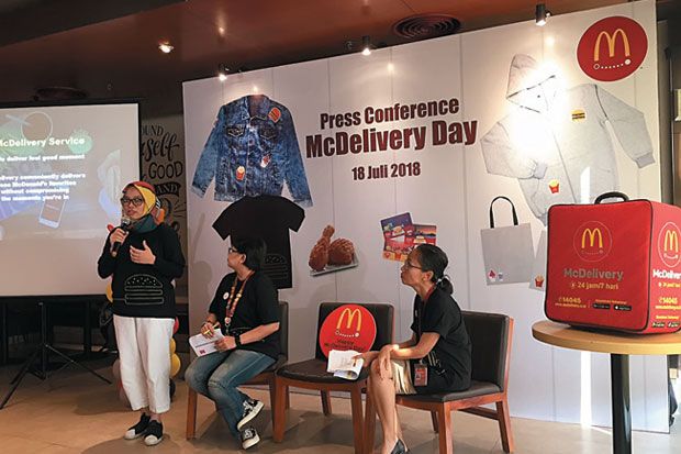 McDelivery Day Pertama...