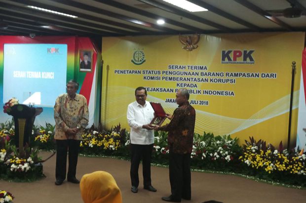 KPK Hibahkan Harta Rampasan...