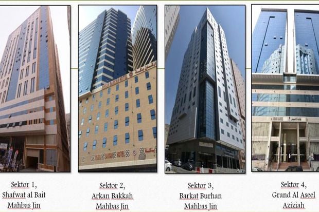 164 Hotel di Makkah...