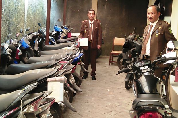 Barang Bukti Sepeda...