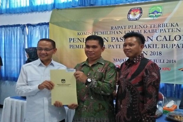 KPU Tetapkan Karna-Tarsono...