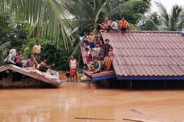 Bendungan di Laos Jebol,...