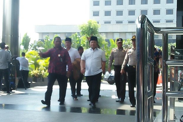 Tiba di Gedung KPK,...