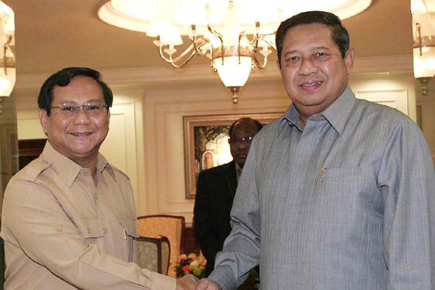 Pertemuan SBY- Prabowo...