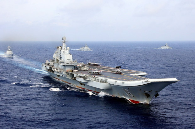 China Bangun Supercarrier...