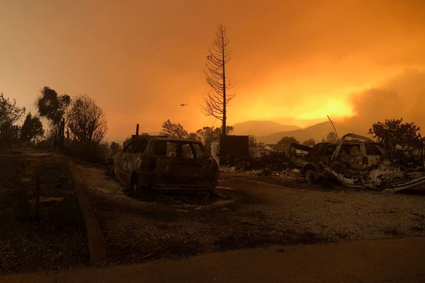 Parahnya Kebakaran California,...