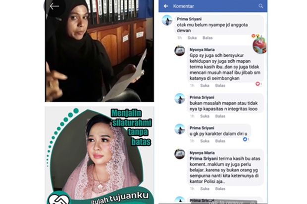 Hina di Facebook, Seorang...