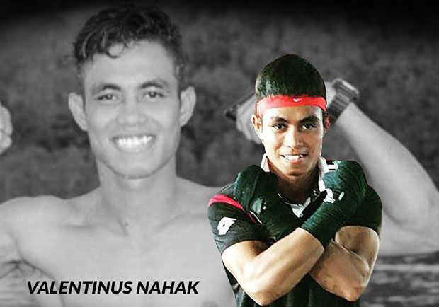 Atlet Tinju Valentinus...