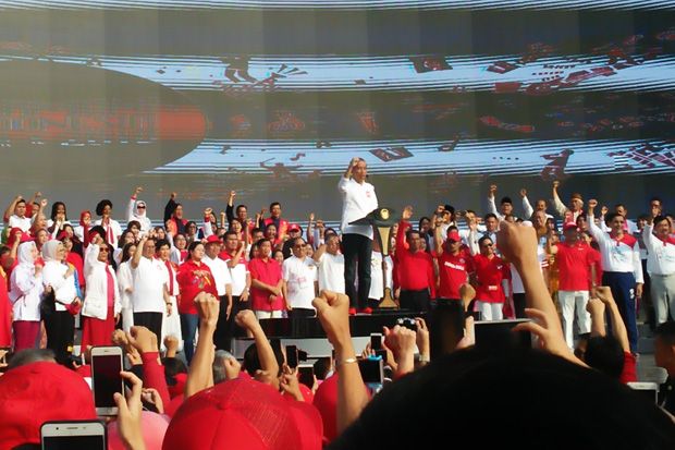 Presiden Jokowi Doakan...