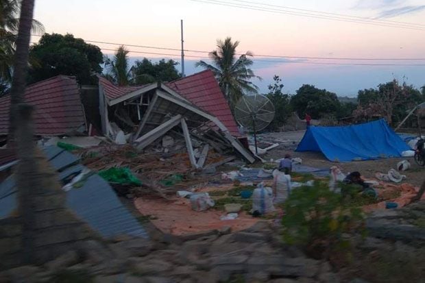 Korban Gempa NTB Terus...