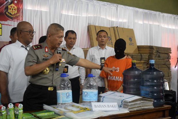 Polisi Bongkar Produksi...