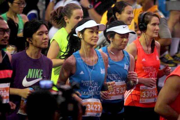 Start Jakarta Marathon...