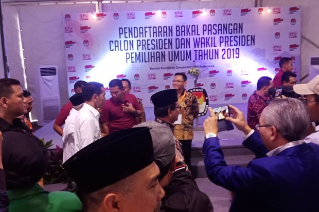 Didampingi Ketum Parpol...