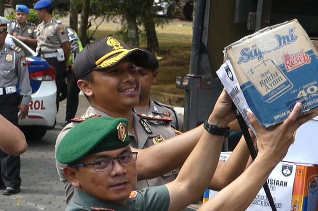 TNI-Polri Banyumas Kirim...