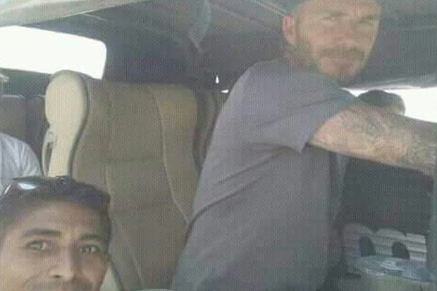 Diam-diam David Beckham...