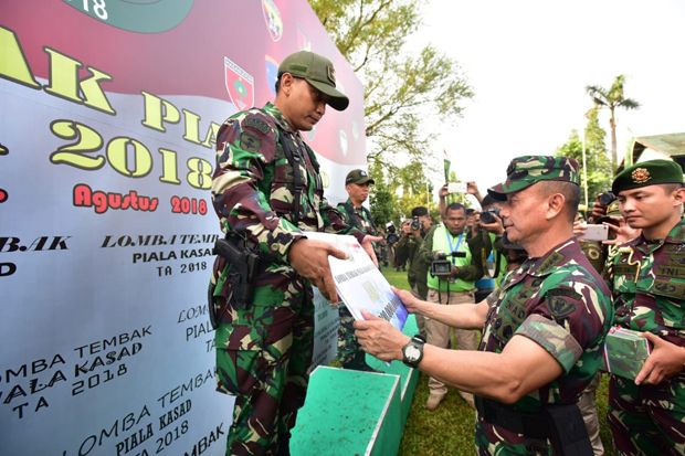 Kostrad Juara Umum Lomba...