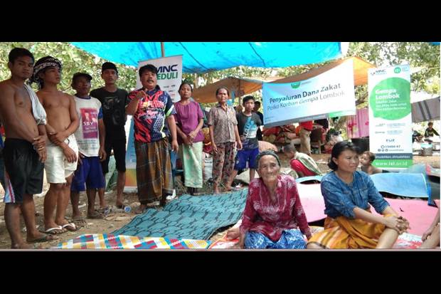 Korban Gempa di Lombok...
