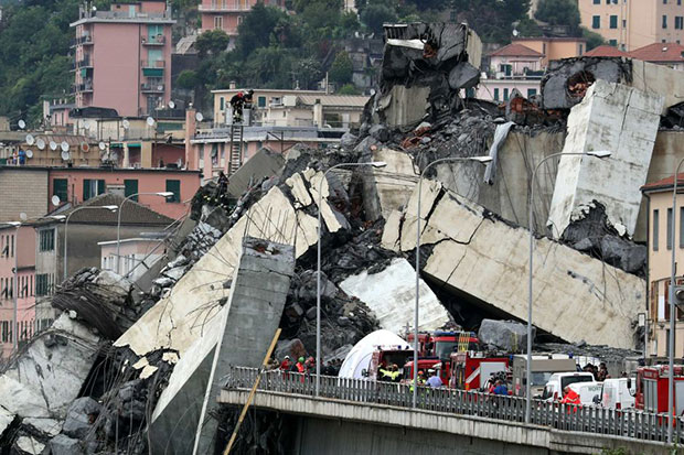 Jembatan Layang di Italia...