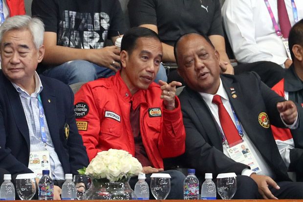 Ditonton Jokowi, Defia...