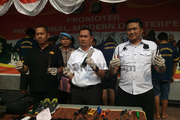 Pembobol 9 Rumah di...