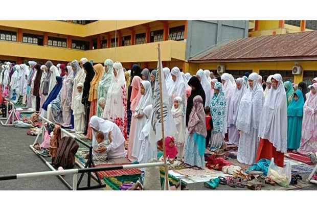 Sebagian Warga Medan...