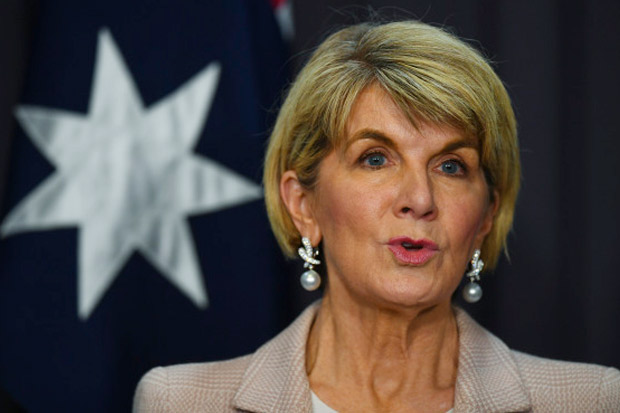 Julie Bishop Mundur...