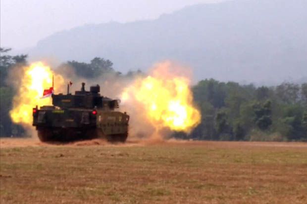 Medium Tank Pindad dan...