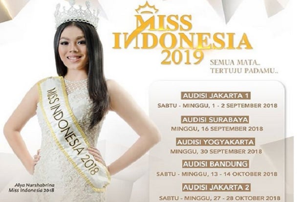 Audisi Miss Indonesia...