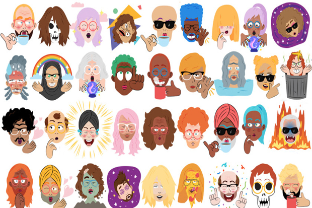 Bikin Stiker Emoji Kini...
