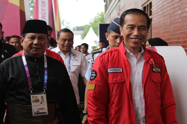 Dua Capres Nonton Bareng...