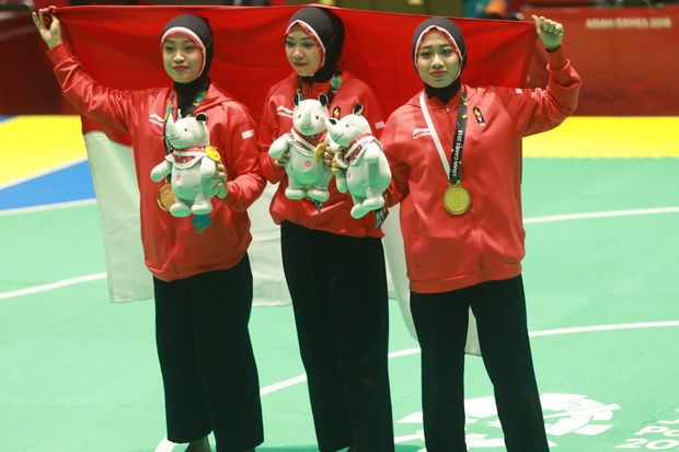Perolehan Medali Asian...