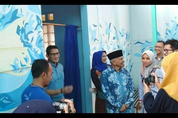 Sandiaga Uno Temui Amien...